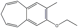 7H-Benzocycloheptene,2-ethoxy-3-methyl-(9CI) Struktur