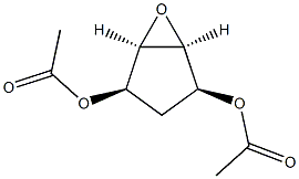 6-Oxabicyclo[3.1.0]hexane-2,4-diol,diacetate,(1R,2R,4S,5S)-rel-(9CI) Struktur