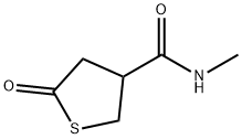 3-Thiophenecarboxamide,tetrahydro-N-methyl-5-oxo-(9CI) Struktur