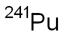 PLUTONIUM-241 Struktur