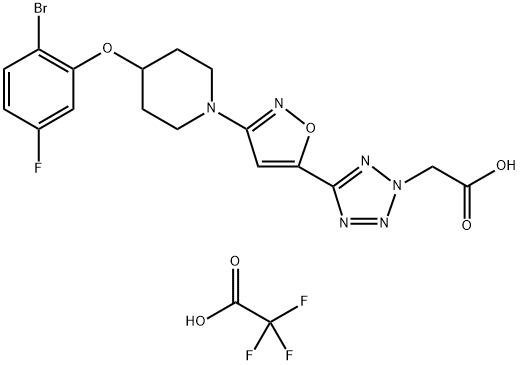 MK8245 Trifluoroacetate Struktur