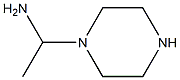 1-Piperazinemethanamine,alpha-methyl-(9CI) Struktur