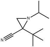 2-Aziridinecarbonitrile,2-(1,1-dimethylethyl)-1-(1-methylethyl)-(9CI) Struktur