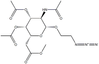 2-Azidoethyl 2-acetamido-3,4,6-tri-O-acetyl-2-deoxy-β-D-glucopyranoside solution|2-疊氮基乙基 2-(乙酰氨基)-2-脫氧-BETA-D-吡喃葡萄糖苷 3,4,6-三乙酸酯