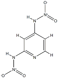 2,4-Pyridinediamine,N,N-dinitro-(9CI) Struktur