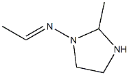 1-Imidazolidinamine,N-ethylidene-2-methyl-(9CI) Struktur