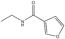 3-Furancarboxamide,N-ethyl-(9CI) Struktur