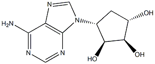 5'-noraristeromycin Struktur