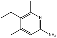 2-Pyridinamine,5-ethyl-4,6-dimethyl-(9CI) Struktur