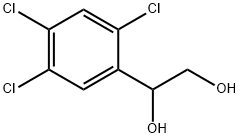 1-(2,4,5-trichlorophenyl)ethane-1,2-diol (TCPEdiol) Struktur