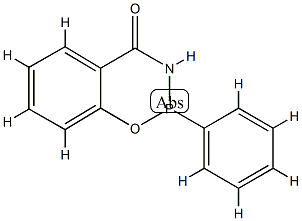 2-phenyl-2,3-dihydro-1,3,2(lambda(5))-benzoxazaphosphoryl-4-one Struktur