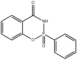 9-oxo-9-phenyl-10-oxa-8-aza-9$l^{5}-phosphabicyclo[4.4.0]deca-1,3,5-tr ien-7-one Struktur