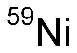 NICKEL-59 Struktur