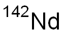 Neodymium142 Struktur