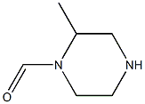 1-Piperazinecarboxaldehyde,2-methyl-(9CI) Struktur