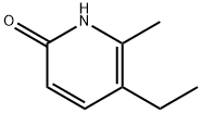 2(1H)-Pyridinone,5-ethyl-6-methyl-(9CI) Struktur