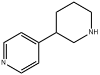 4-piperidin-3-ylpyridine Struktur