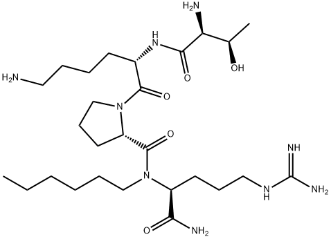 tuftsinyl-n-hexylamide Struktur