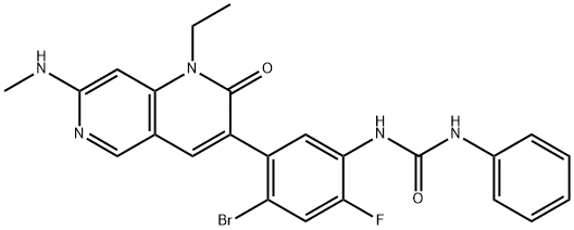 Ripretinib Struktur