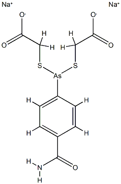 ThiacetarsamideSodium Struktur