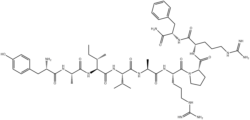 peptide tyrosine phenylalanine Struktur