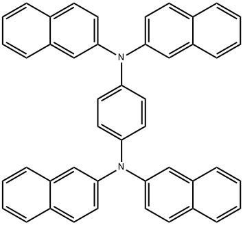 N1,N1,N4,N4-2-Naphthalenyl-1,4-benzenediamine Struktur