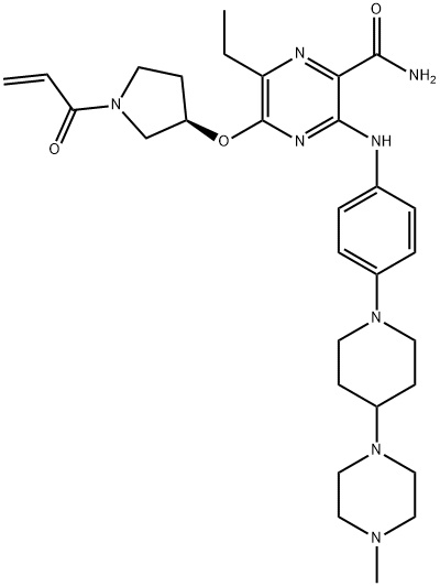 Naquotinib Struktur