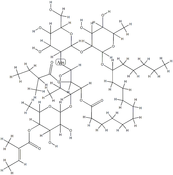 scammonin VII Struktur