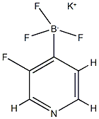 PotassiuM 3-fluoropyridine-4-trifluoroborate Struktur