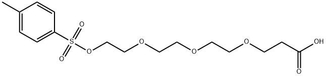 Tos-PEG4-acid Struktur