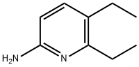 2-Pyridinamine,5,6-diethyl-(9CI) Struktur