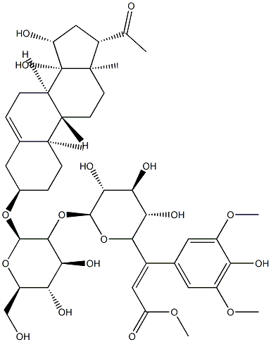 hancoside A Struktur