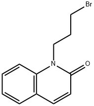 2(1H)-Quinolinone,1-(3-bromopropyl)-(9CI) Struktur