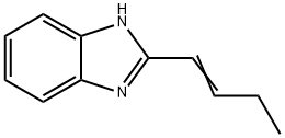 1H-Benzimidazole,2-(1-butenyl)-(9CI) Struktur