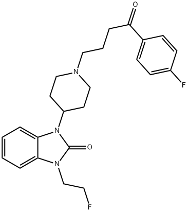 3N-(2'-fluoroethyl)benperidol Struktur