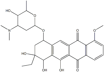 4-O-methylyellamycin A Struktur