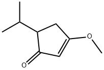 2-Cyclopenten-1-one,3-methoxy-5-(1-methylethyl)-(9CI) Struktur