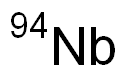 Niobium,isotopeofmass94(8CI,9CI) Struktur