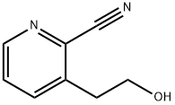 2-Pyridinecarbonitrile,3-(2-hydroxyethyl)-(9CI) Struktur