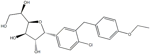 Dapagliflozin Impurity B Struktur