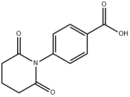 4-(2,6-dioxopiperidin-1-yl)benzoic acid Struktur