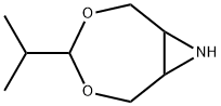 3,5-Dioxa-8-azabicyclo[5.1.0]octane,4-(1-methylethyl)-(9CI) Struktur