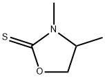 2-Oxazolidinethione,3,4-dimethyl-(9CI) Struktur