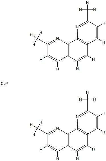 copper-neocuproine complex Struktur