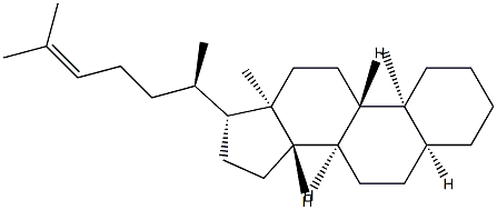 5β-Cholest-24-ene Struktur