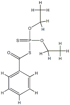 thiobenzoic acid, anhydrosulphide with O,O-diethyl dithiophosphorate