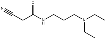 2-cyano-N-[3-(diethylamino)propyl]acetamide Struktur