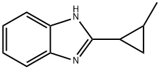 1H-Benzimidazole,2-(2-methylcyclopropyl)-(9CI) Struktur