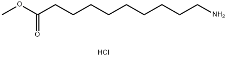 methyl ester-10-amino- Decanoic acid, hydrochloride (1:1) Struktur