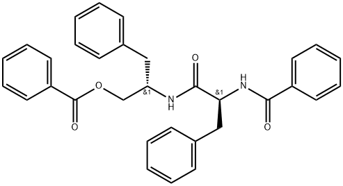 Aurantiamide benzoate Struktur